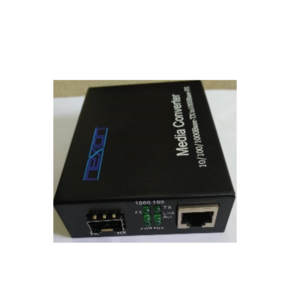 1000 BASE FX  TO 1000 BASE T MEDIA CONVERTER LC (MM)