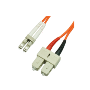 20M DUPLEX F. OPTIC CABLE SC/LC, M/M