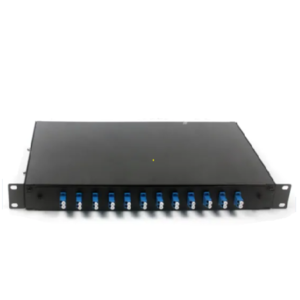 12-PORT FIBER OPTIC PATCH PANEL  -LC (DELUXE)