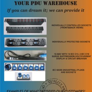 MISCELLANEOUS POWER DISTRIBUTION UNITS (PDU) IMAGES.