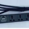 POWER DISTRIBUTION EXTENSION SOCKETS OR BOX, UNIVERSAL SOCKETS WITH SURGE SUPPRESSOR, 6-WAY