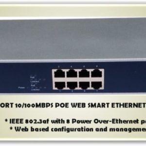 CNET 8-PORT_10_100MBPS_POE_WEB_SMART_ETHERNET_SWITCH.