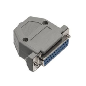 DB 25 FEMALE CONNECTOR + HOOD
