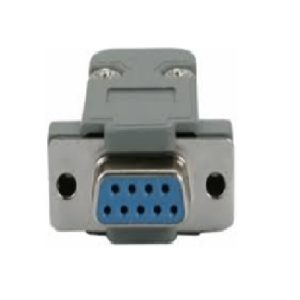 DB 9 FEMALE CONNECTOR + HOOD
