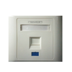 1-WAY-CAT6-FACEPLATE