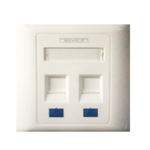 2-WAY BS CAT5+ FACEPLATE  NEXION