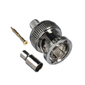 BNC CRIMP ON CONNECTOR (93 OHMS)