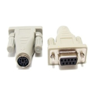 DB 9 FEMALE TO DIN 6 FEMALE MOUSE ADAPT