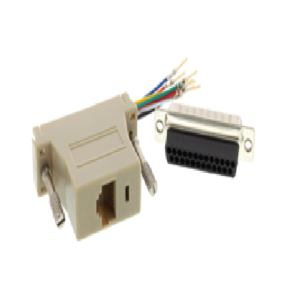 RJ 45- DB25 MALE