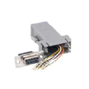 RJ 45- DB9 FEMALE