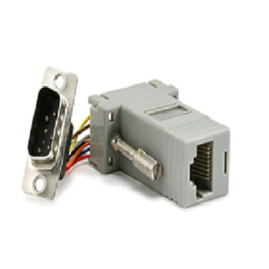 RJ 45- DB9 MALE