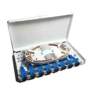 8-PORT FIBER OPTIC PATCH PANEL, SC