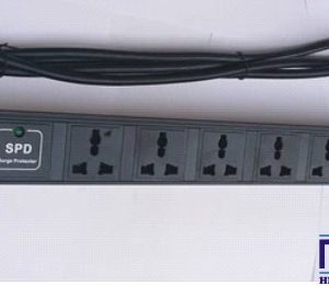 POWER-DISTRIBUTION-UNIT-PDU-UNIVERSAL-SOCKETS-UK-PLUG-WITH-SURGE-SUPPRESSOR10-WAY